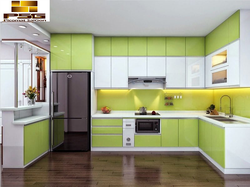 Tấm nhựa PVC làm tủ