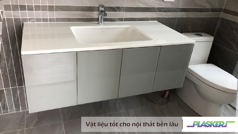 Tủ Lavabo Nhựa Phủ Acrylic