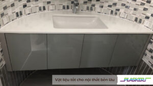 Tủ Lavabo Nhựa Phủ Acrylic