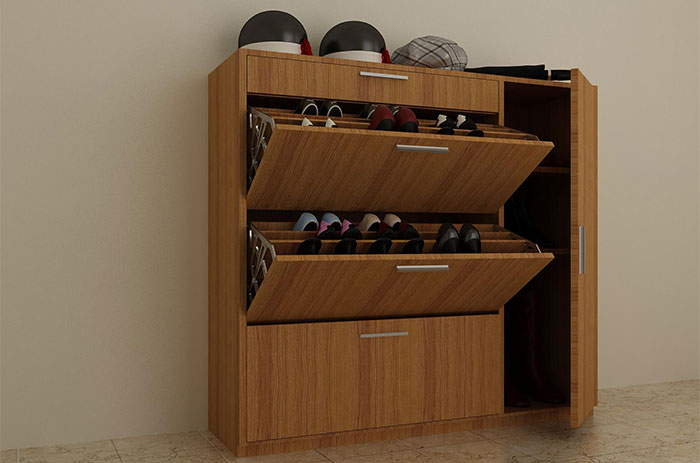 Tấm nhựa PVC làm tủ đa năng