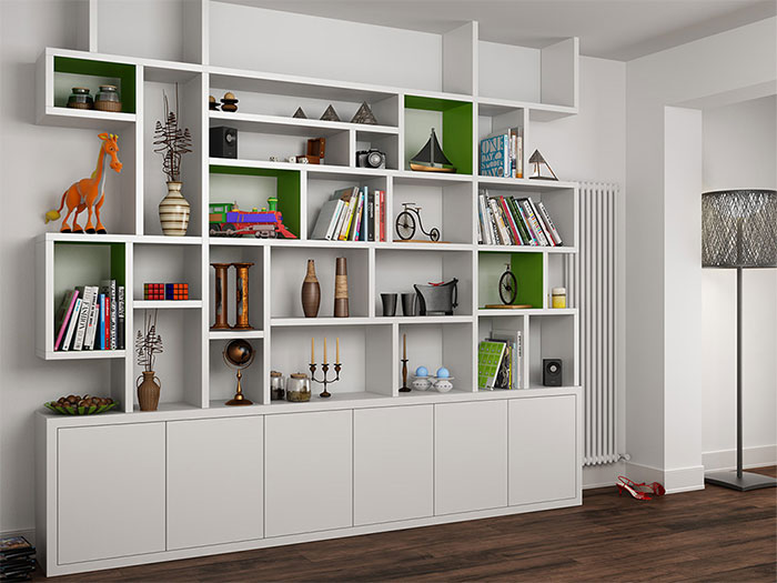 Tấm nhựa PVC làm tủ đa năng