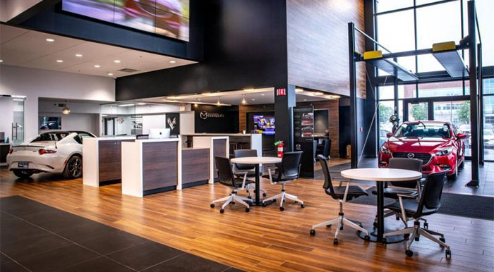 Tấm Nhựa Plasker Trang Trí SHOWROOM Xe Ô Tô