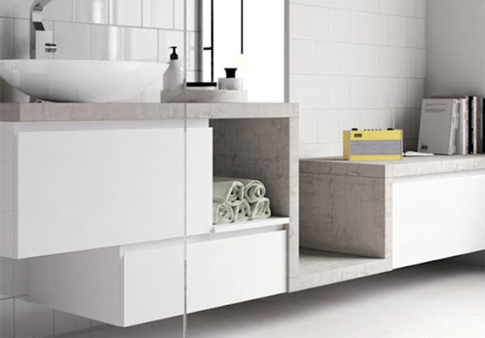 Tủ Lavabo nhựa cho không gian phòng tắm