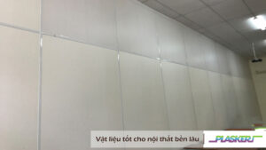 Nội thất tấm nhựa PVC Plasker giúp trường học trở nên an toàn hơn