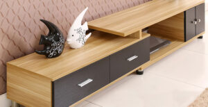 Kệ tivi làm từ tấm nhựa pvc - picomat sài gòn