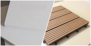 phân biệt tấm nhựa pvc và gỗ nhựa composite