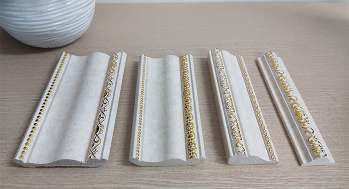 phân loại phào chỉ nhựa trên thị trường