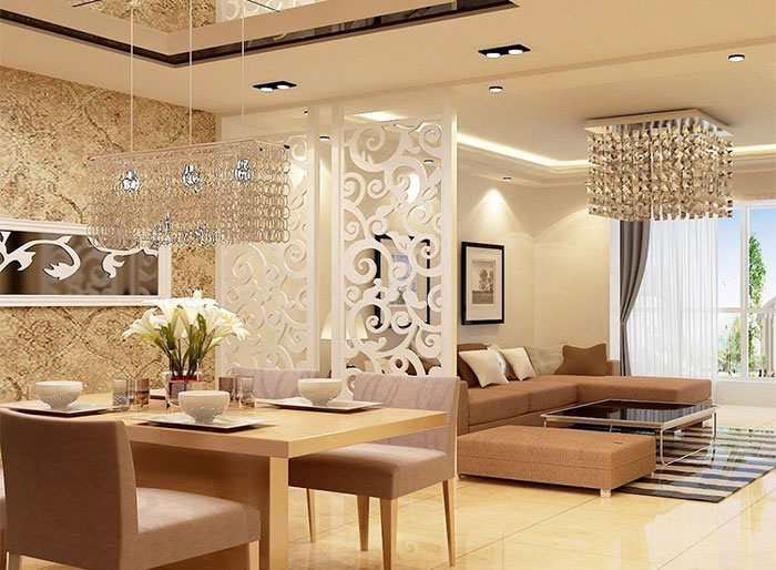 vách ngăn cnc làm từ tấm nhựa pvc - picomat sài gòn