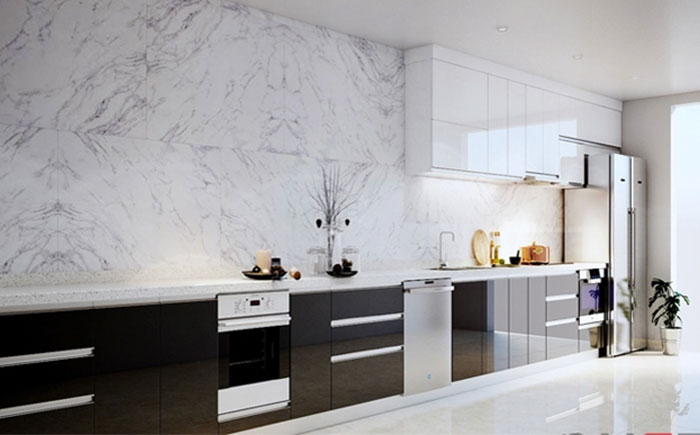 Lý do nên sử dụng tấm nhựa pvc ốp tường cho nhà bếp?