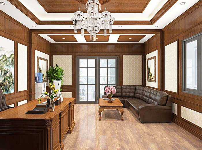 Lợi ích khi sử dụng tấm nhựa PVC để ốp phòng làm việc