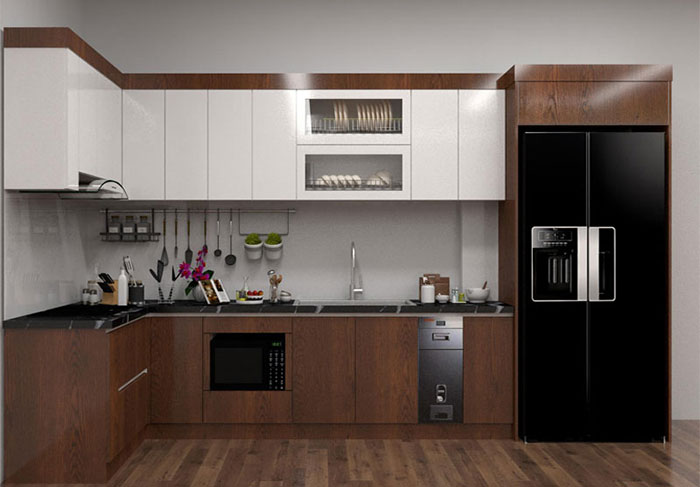 Các loại tấm nhựa PVC ốp tường nhà bếp