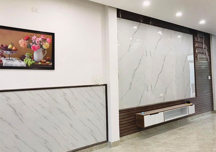 cách chống ẩm mốc cho tường nhà với tấm nhựa ốp tường PVC