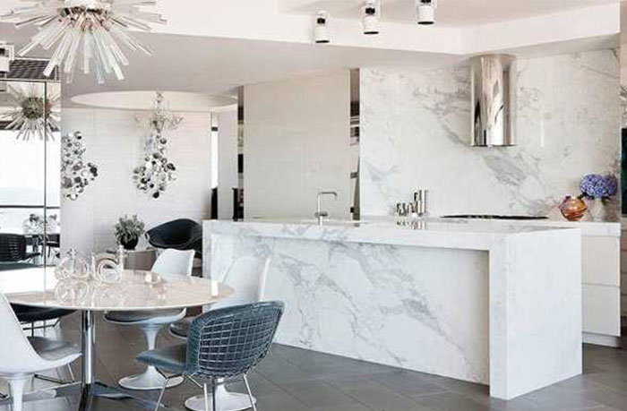 nguyên tắc thi công tấm PVC cho phòng bếp