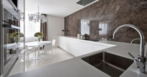 nguyên tắc thi công tấm PVC cho phòng bếp