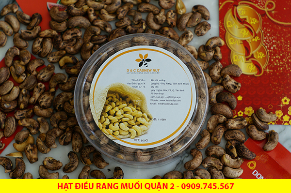 Hạt điều rang muối cao cấp quận 2