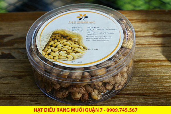 Hạt điều rang muối cao cấp quận 7