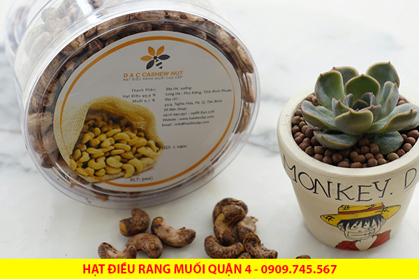 Hạt điều rang muối quận 4