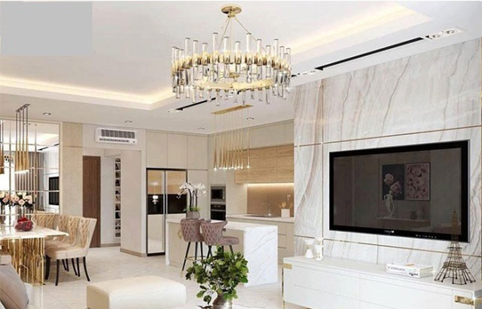 những loại vật liệu ốp tường phổ biến