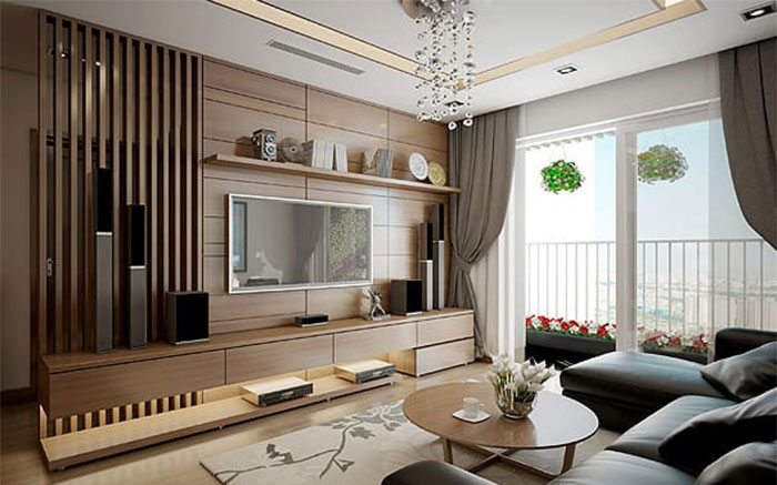 những loại vật liệu ốp tường phổ biến