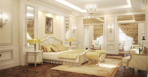 phào chỉ nhựa phòng ngủ phù hợp với nội thất