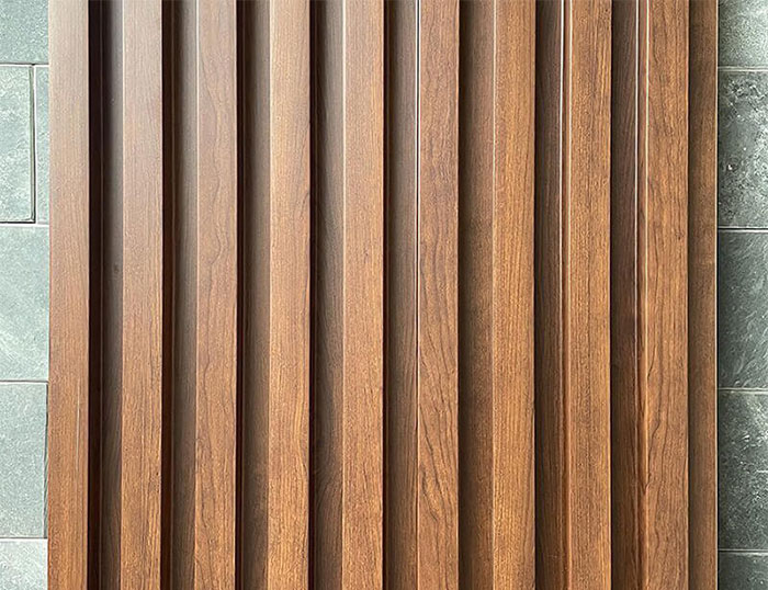vách lam nhựa giả gỗ