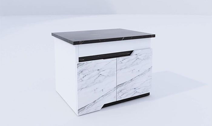 Kích thước phổ biến nhất của tủ lavabo vuông