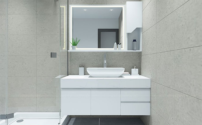 Một số kinh nghiệm giúp lựa chọn tủ lavabo bằng tấm nhựa PVC tốt cho phòng tắm