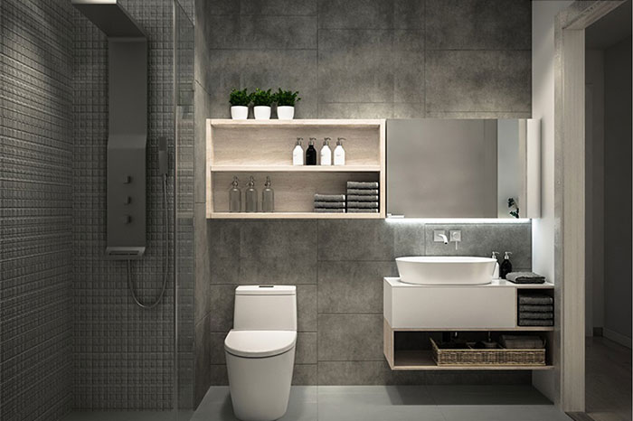 Một số kinh nghiệm giúp lựa chọn tủ lavabo bằng tấm nhựa PVC tốt cho phòng tắm