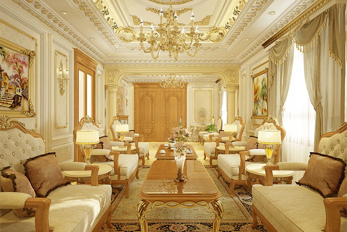 Mẹo giúp lựa chọn phào chỉ nhựa phòng khách phù hợp với diện tích căn phòng