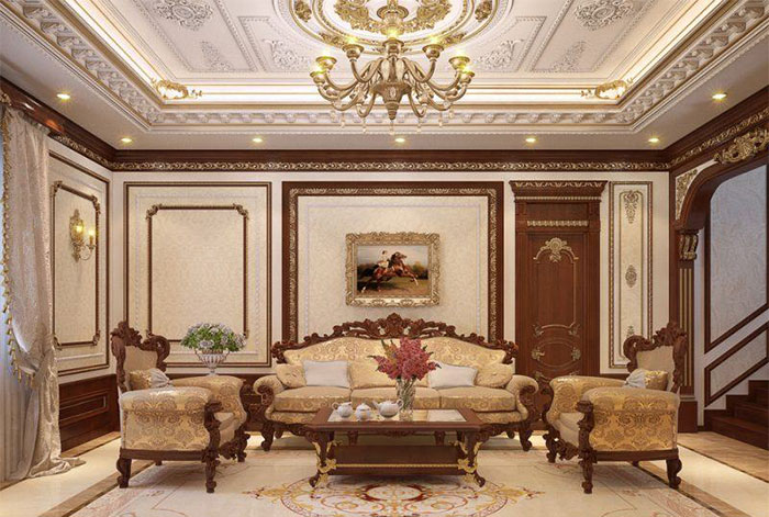 Mẹo giúp lựa chọn phào chỉ nhựa phòng khách phù hợp với diện tích căn phòng