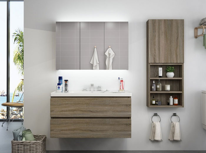 Một số loại tủ lavabo phòng tắm phổ biến hiện nay