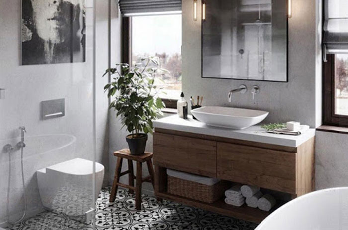 Một số loại tủ lavabo phòng tắm phổ biến hiện nay