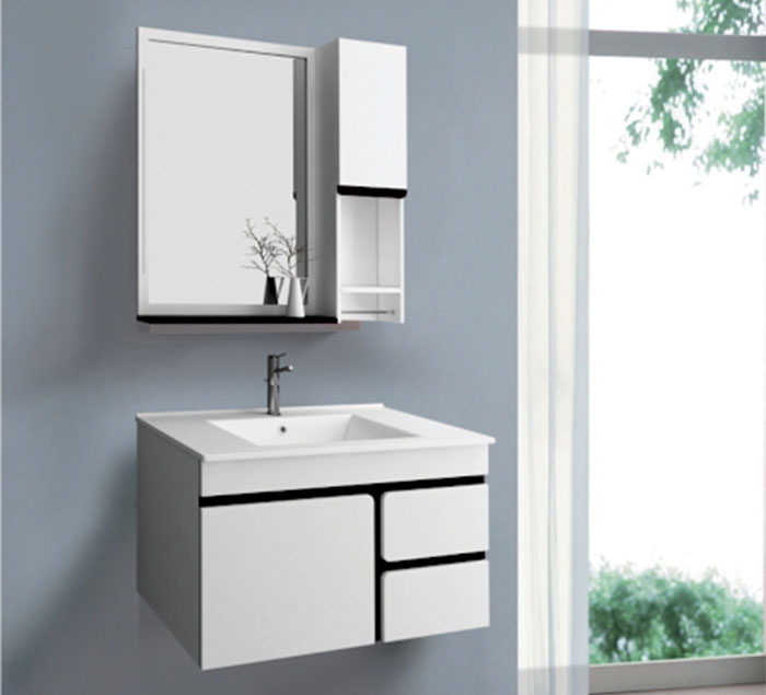nhận biết tủ lavabo treo tường