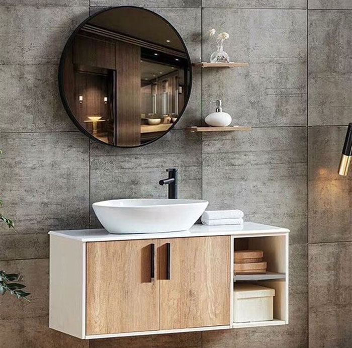 Nên làm tủ lavabo bằng tấm nhựa PVC hay gỗ Plywood