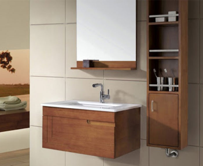 Nên làm tủ lavabo bằng tấm nhựa PVC hay gỗ Plywood