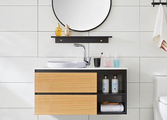 Một số ưu điểm của tủ lavabo bằng nhựa giả gỗ PVC