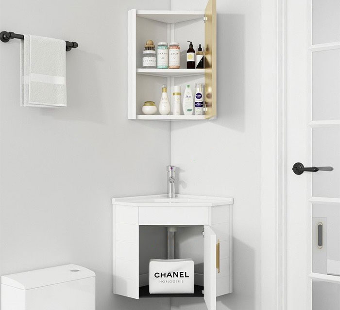 Bộ tủ lavabo góc có những loại nào?