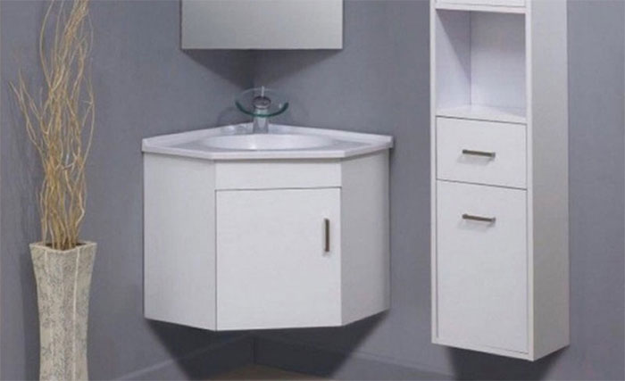 Bộ tủ lavabo góc có những loại nào?