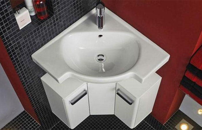 Bộ tủ lavabo góc có những loại nào?