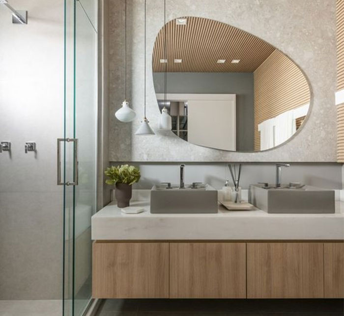 Lợi ích khi dùng tủ lavabo bằng tấm nhựa PVC vân gỗ