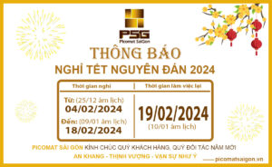 Thông báo nghỉ tết nguyên đán 2024