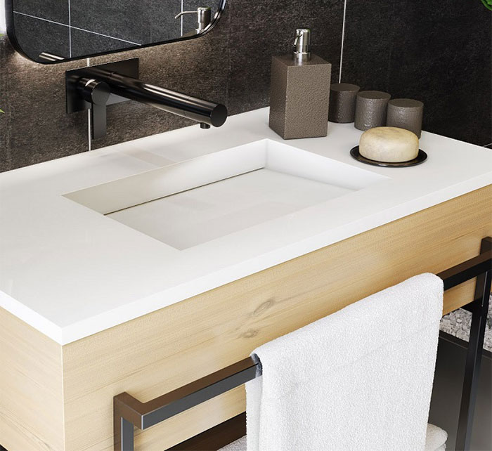 Tìm hiểu những kiểu thiết kế tủ chậu lavabo cuối 2023 đầu 2024