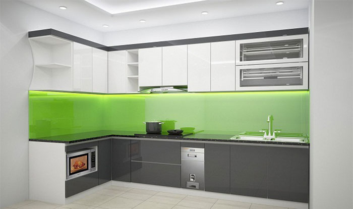 lý do gì khiến cho tủ bếp PVC treo tường lại được nhiều ưa chuộng đến vậy?