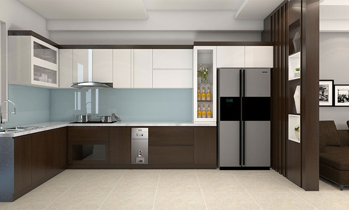 lý do gì khiến cho tủ bếp PVC treo tường lại được nhiều ưa chuộng đến vậy?