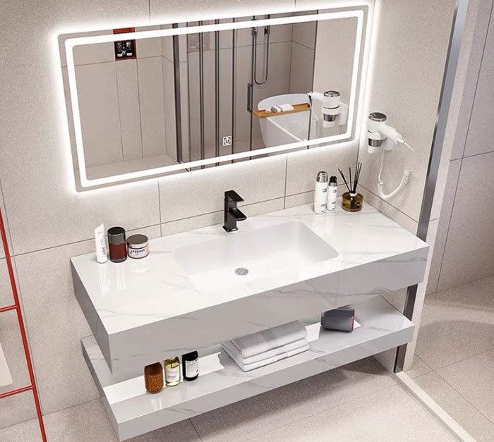 Bộ tủ lavabo 2 tầng là gì?