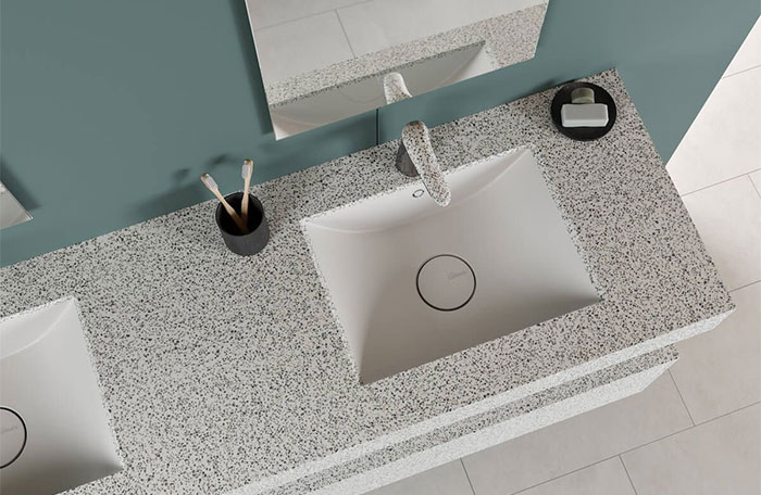 Như thế nào là tủ lavabo mặt đá?