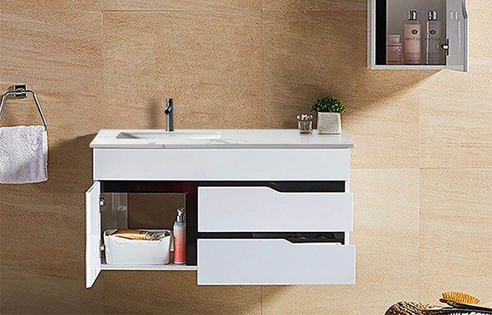 Những loại tủ chậu lavabo thông dụng cho phòng tắm hiện đại