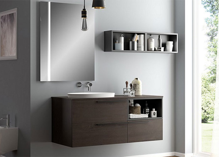 Tìm hiểu tủ lavabo bằng tấm nhựa PVC phủ Laminate là gì?