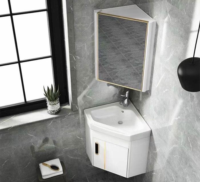 Cách nhận biết tủ lavabo vát góc