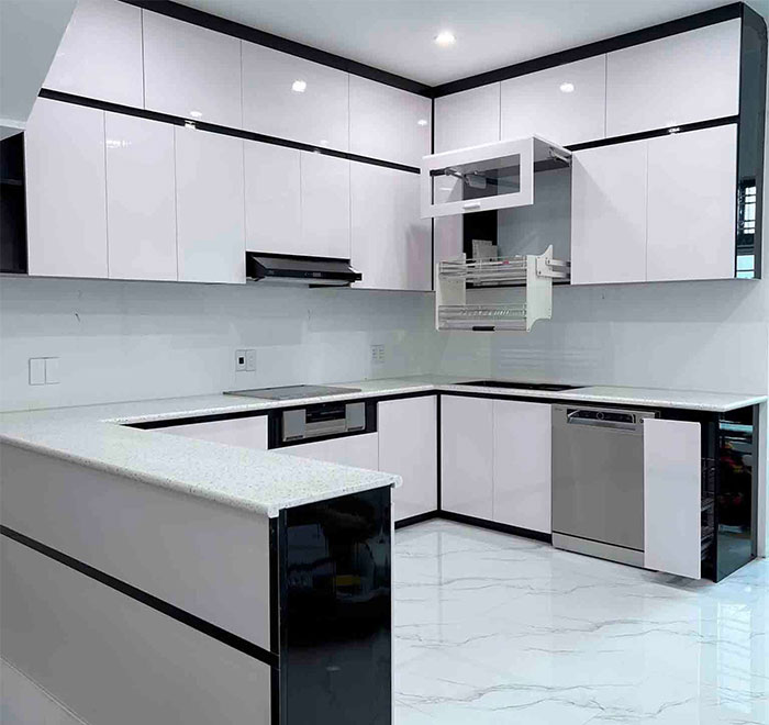 Kinh nghiệm lựa chọn tủ bếp nhựa cho phòng bếp